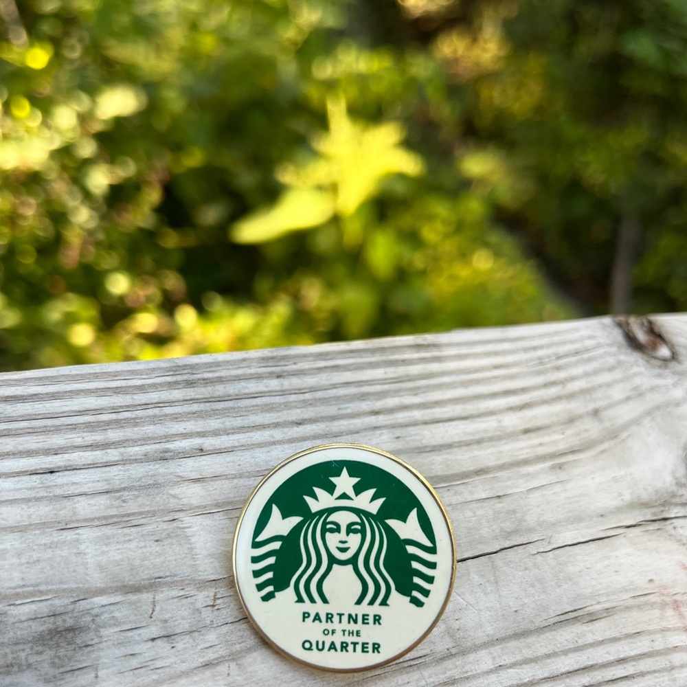 Starbucks Rare Partner of the Quarter Siren Logo Pin